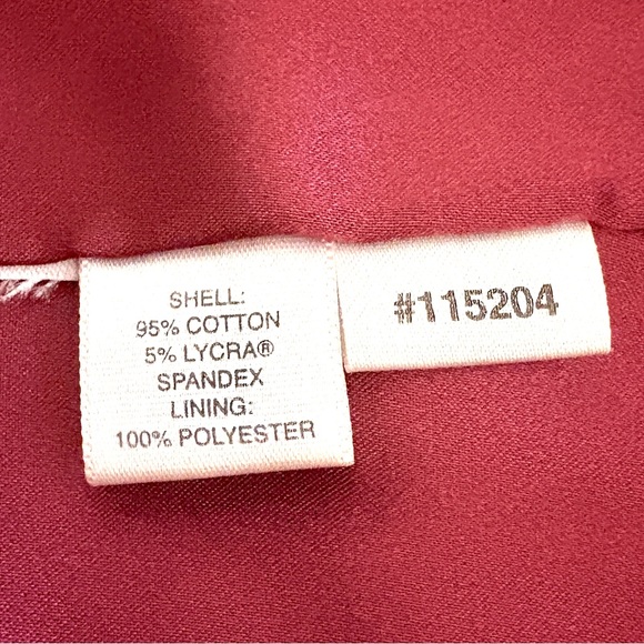 Ann Taylor Petites Fuschia Pink Lined Velvet Jacket 2004, Womens size 4P petite - Picture 12 of 16